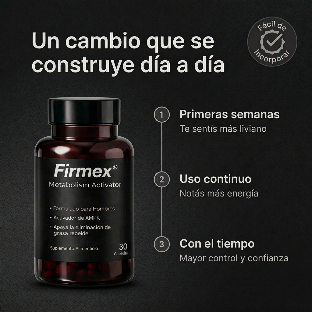 Firmex® — Recupera un aspecto firme y masculino