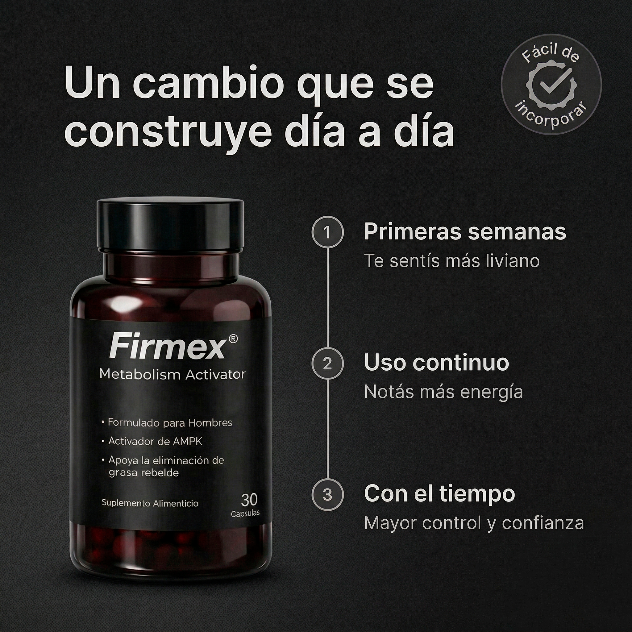 Firmex® — Recupera un aspecto firme y masculino