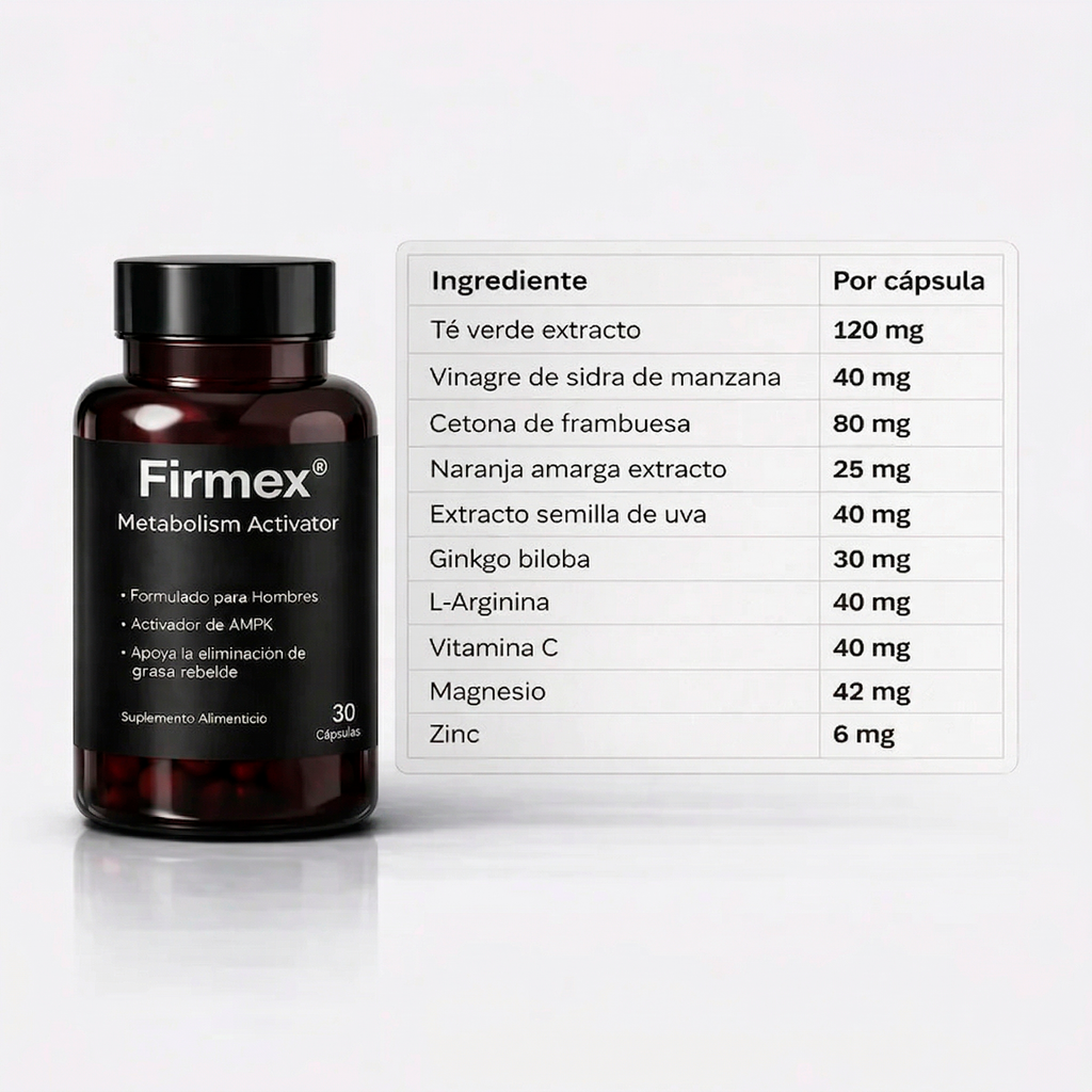 Firmex® — Recupera un aspecto firme y masculino