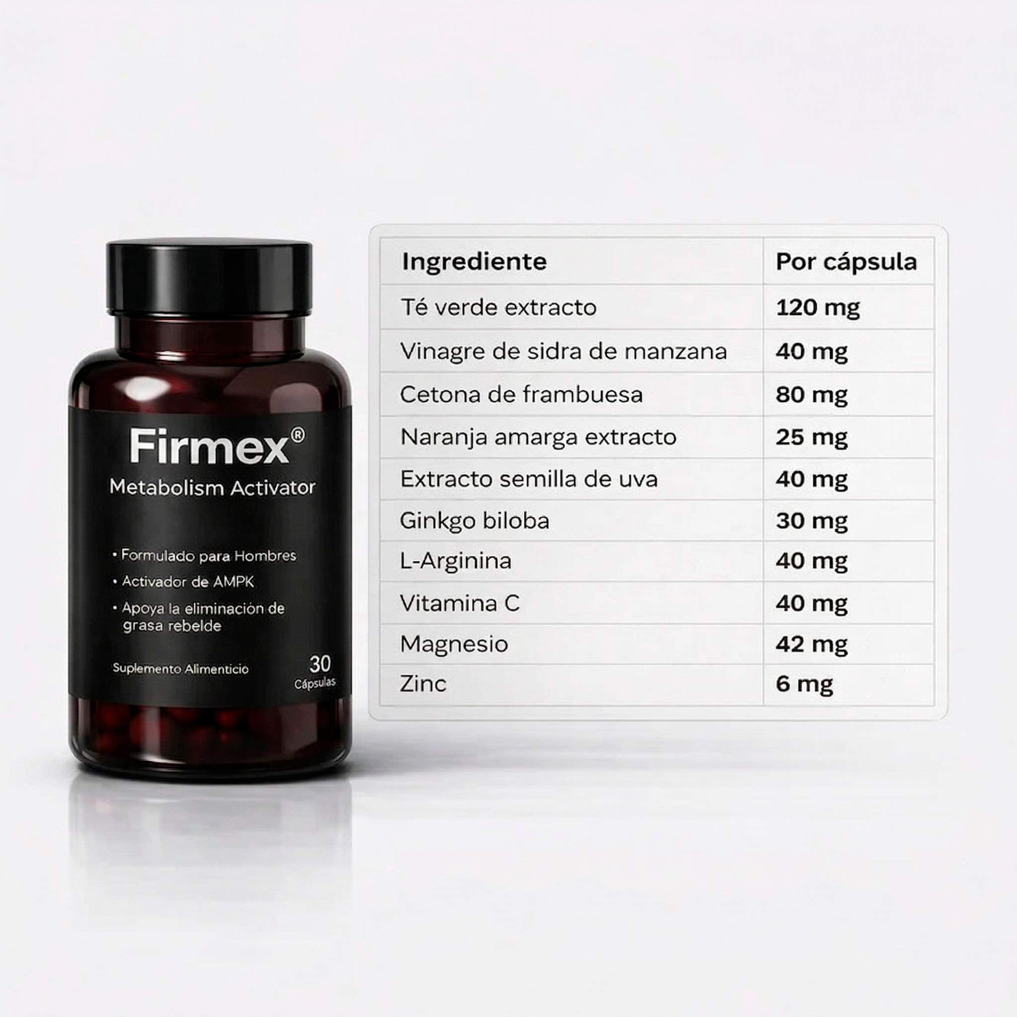 Firmex® — Recupera un aspecto firme y masculino